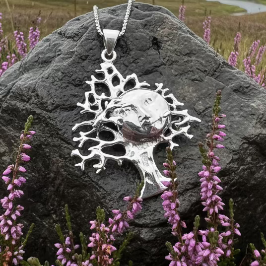 Annea Tree of Life Necklace in sterling silver