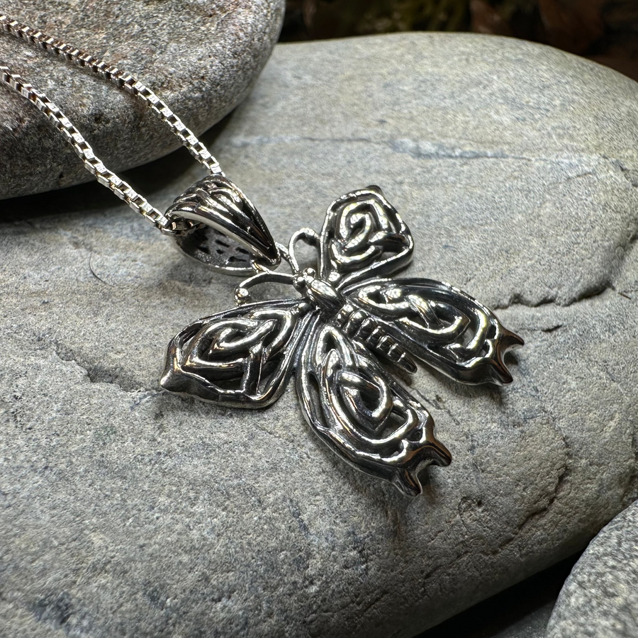 Azaria Celtic Butterfly Necklace