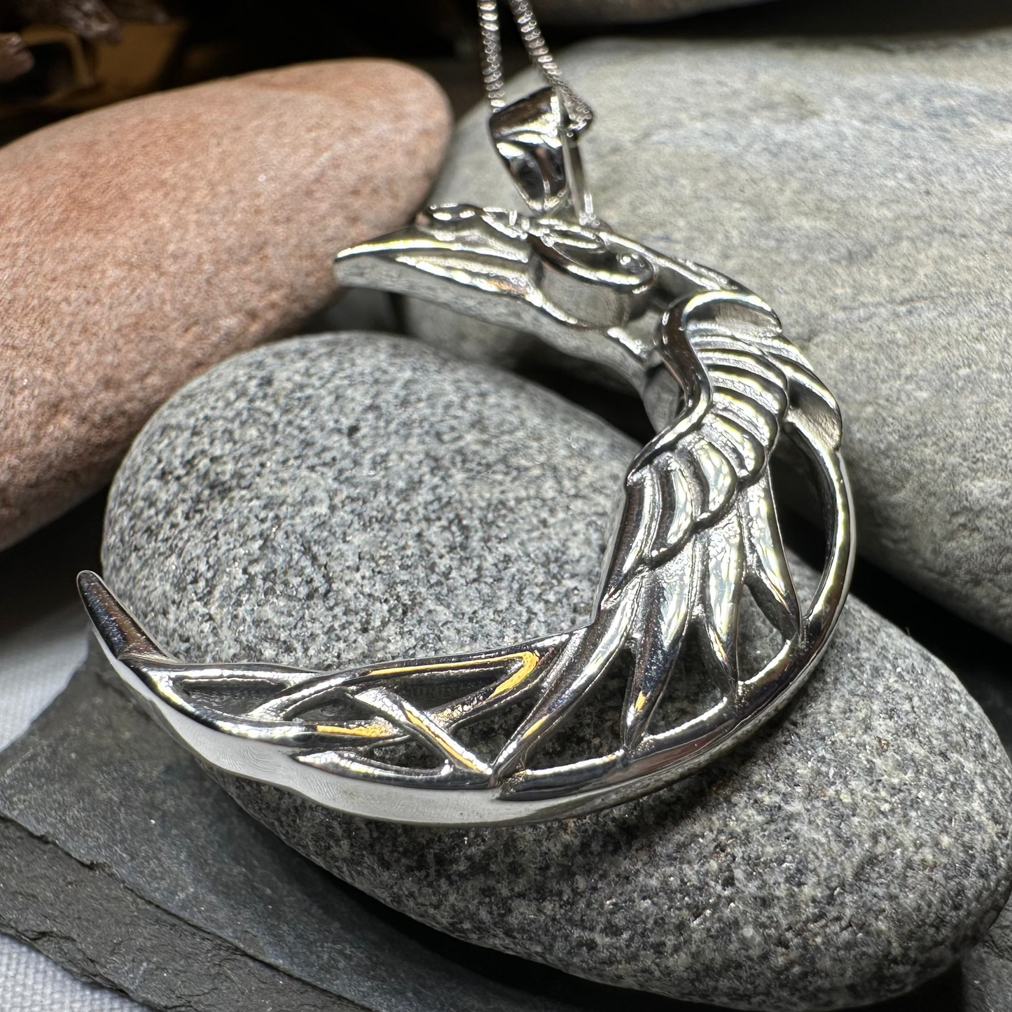 Raven Moon Necklace