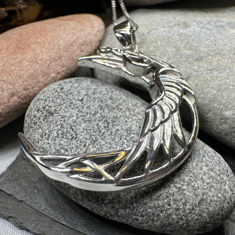 Load image into Gallery viewer, Raven Moon Necklace
