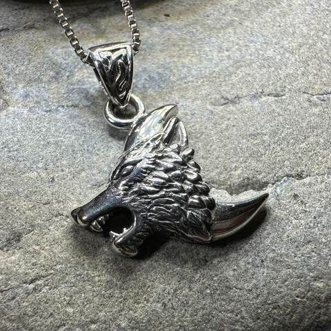 Load image into Gallery viewer, Wolf Moon Necklace
