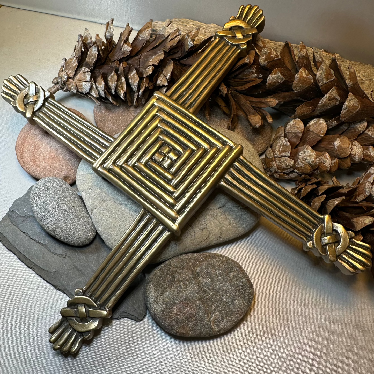 Saint Brigid's Cross Wall Plaque
