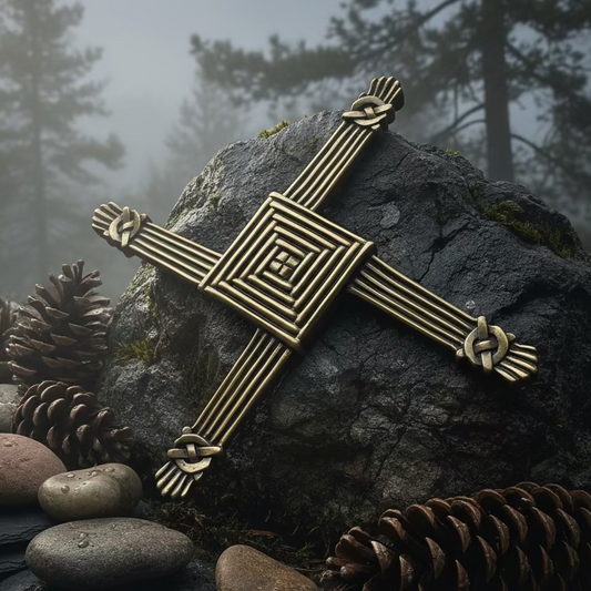 Saint Brigid's Cross Wall Plaque — view 5