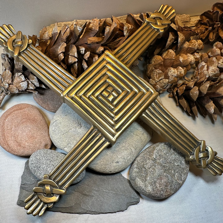 Saint Brigid's Cross Wall Plaque