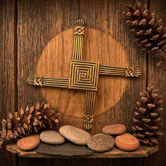 Saint Brigid's Cross Wall Plaque — view 6