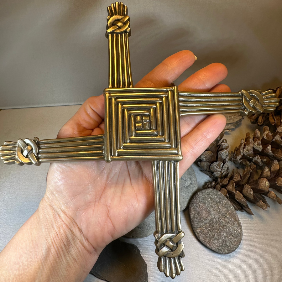 Saint Brigid's Cross Wall Plaque