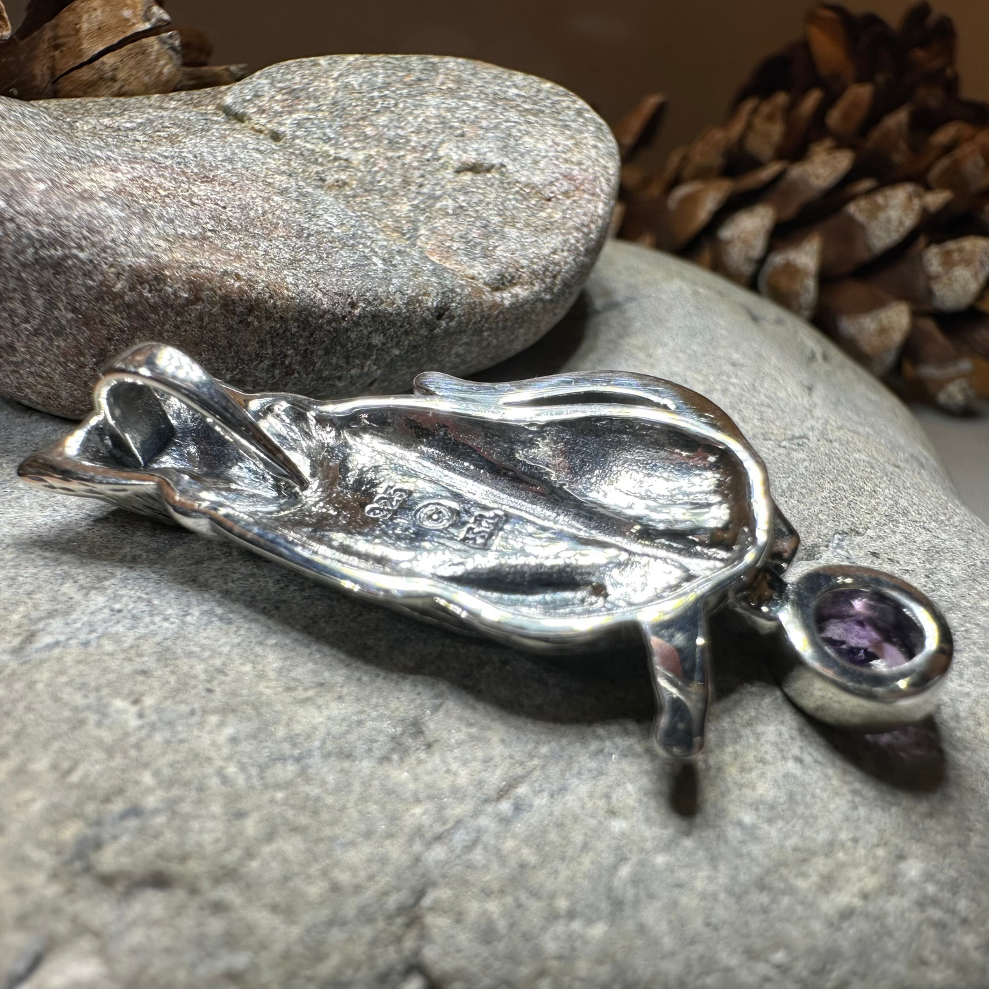 Claddagh Irish Cat Necklace — view 7