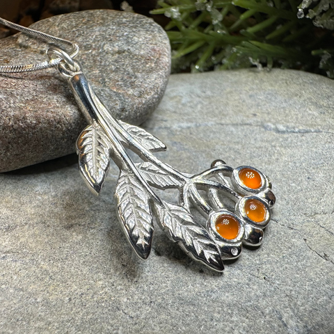 Load image into Gallery viewer, Rowan Tree of Life Necklace - Handmade in Scotland
