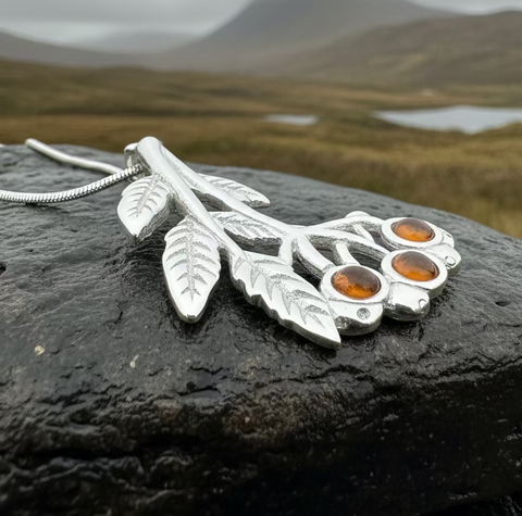 Load image into Gallery viewer, Rowan Tree of Life Necklace - Handmade in Scotland
