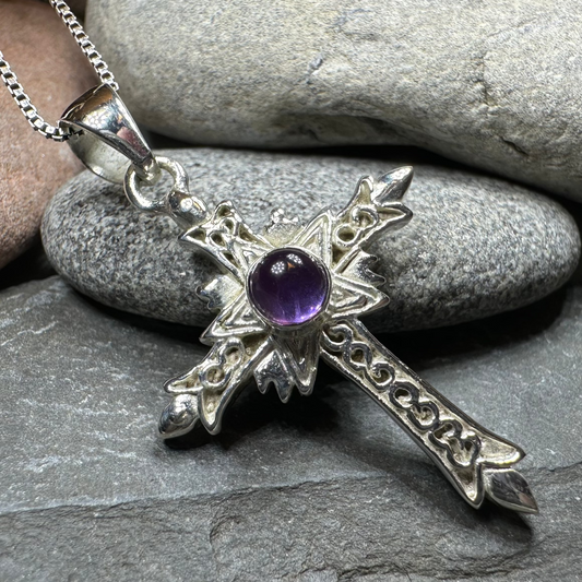 Dedication Celtic Cross Necklace — view 3