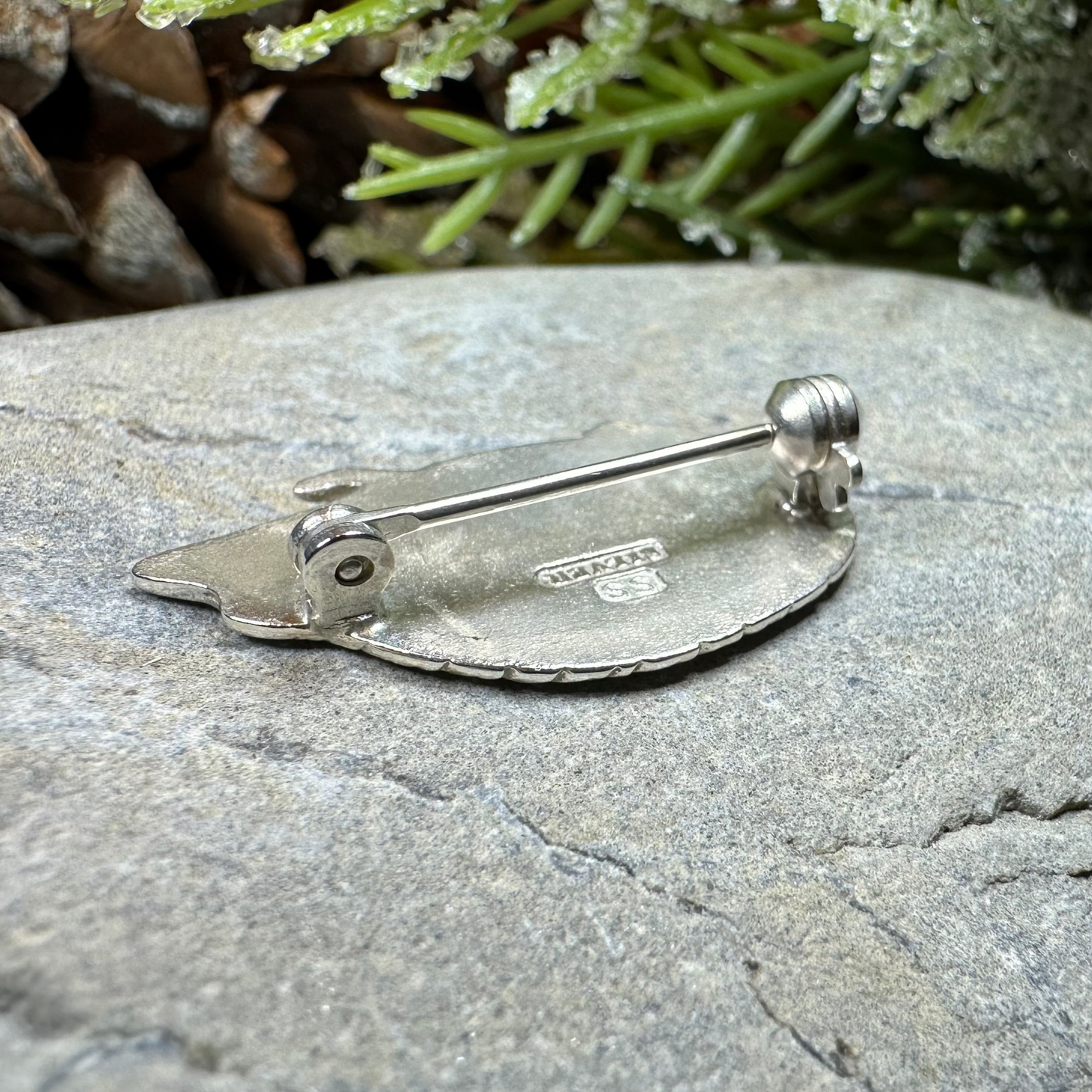 Artisan Sterling Silver Hedgehog Brooch - Handmade in Scotland