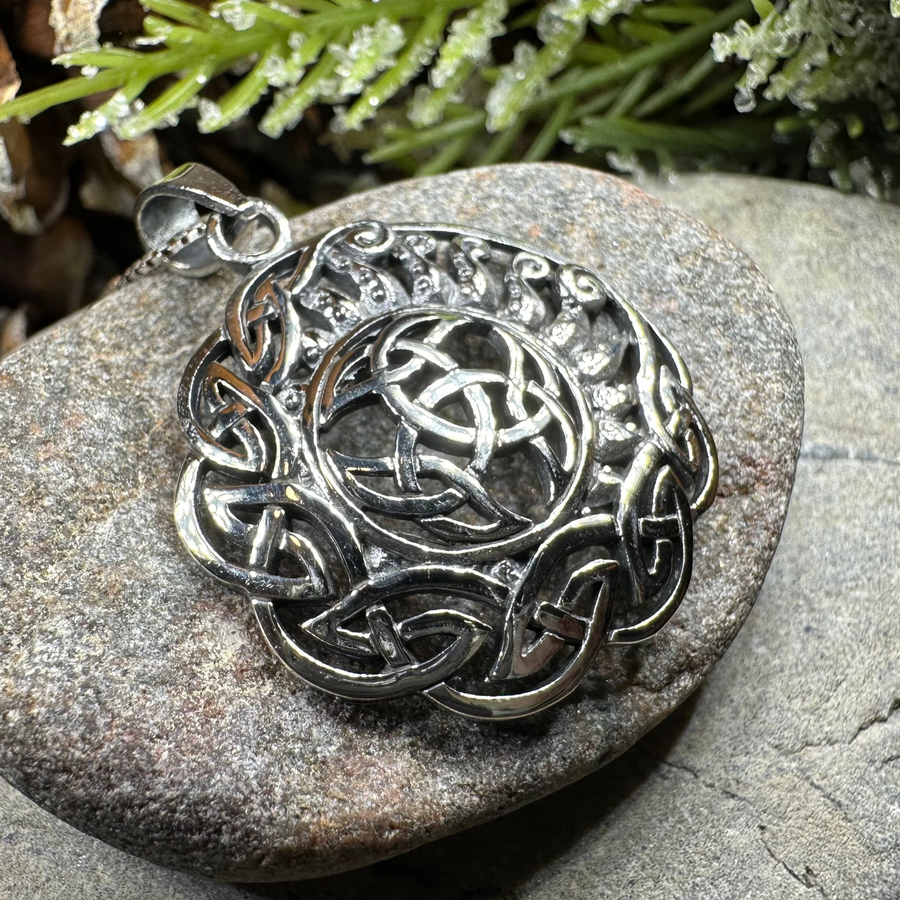 Sun Knot Necklace