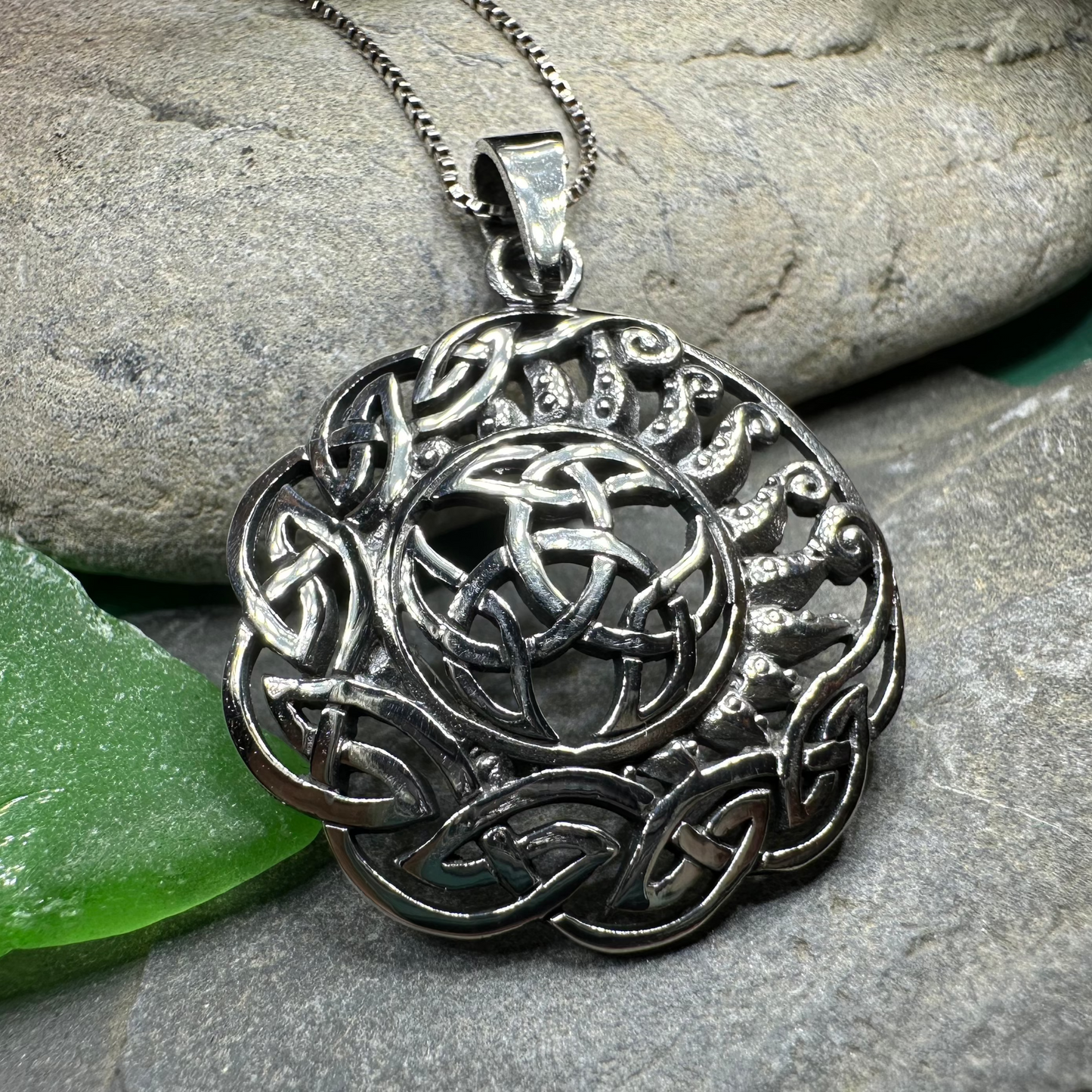 Sun Knot Necklace — view 5