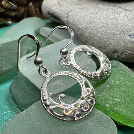 Zia Trinity Knot Earrings