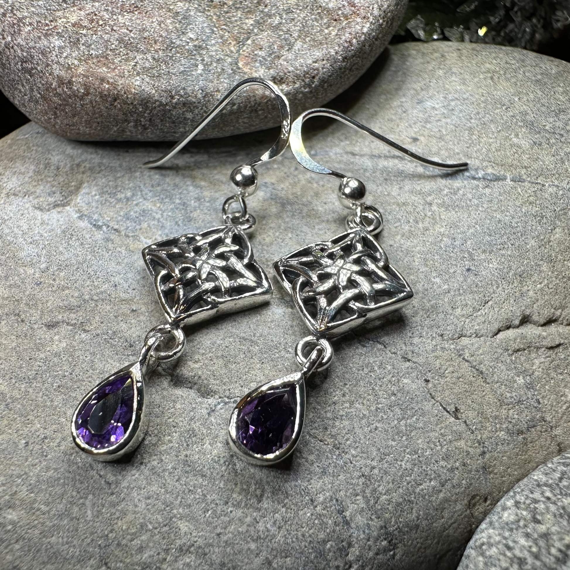 Marinda Celtic Knot Earrings — view 5