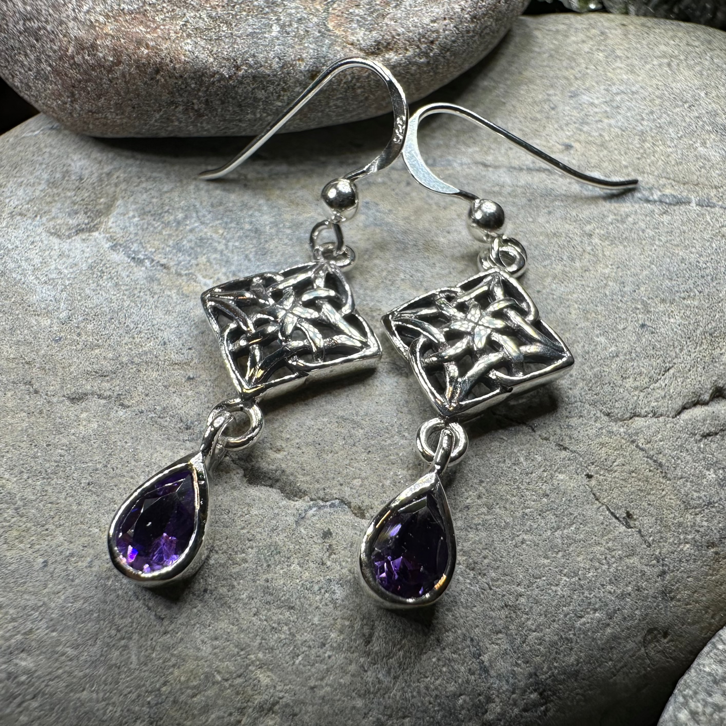 Marinda Celtic Knot Earrings — view 2
