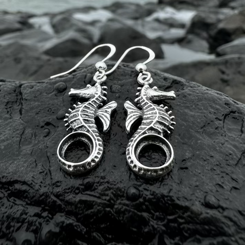 Load image into Gallery viewer, Seaforth Seahorse Earrings
