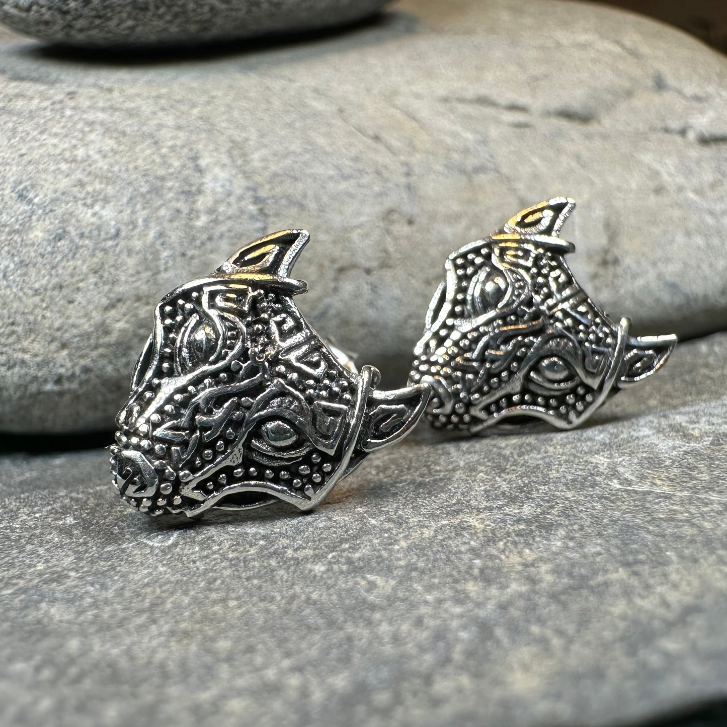Wolf Spirit Earrings — view 4