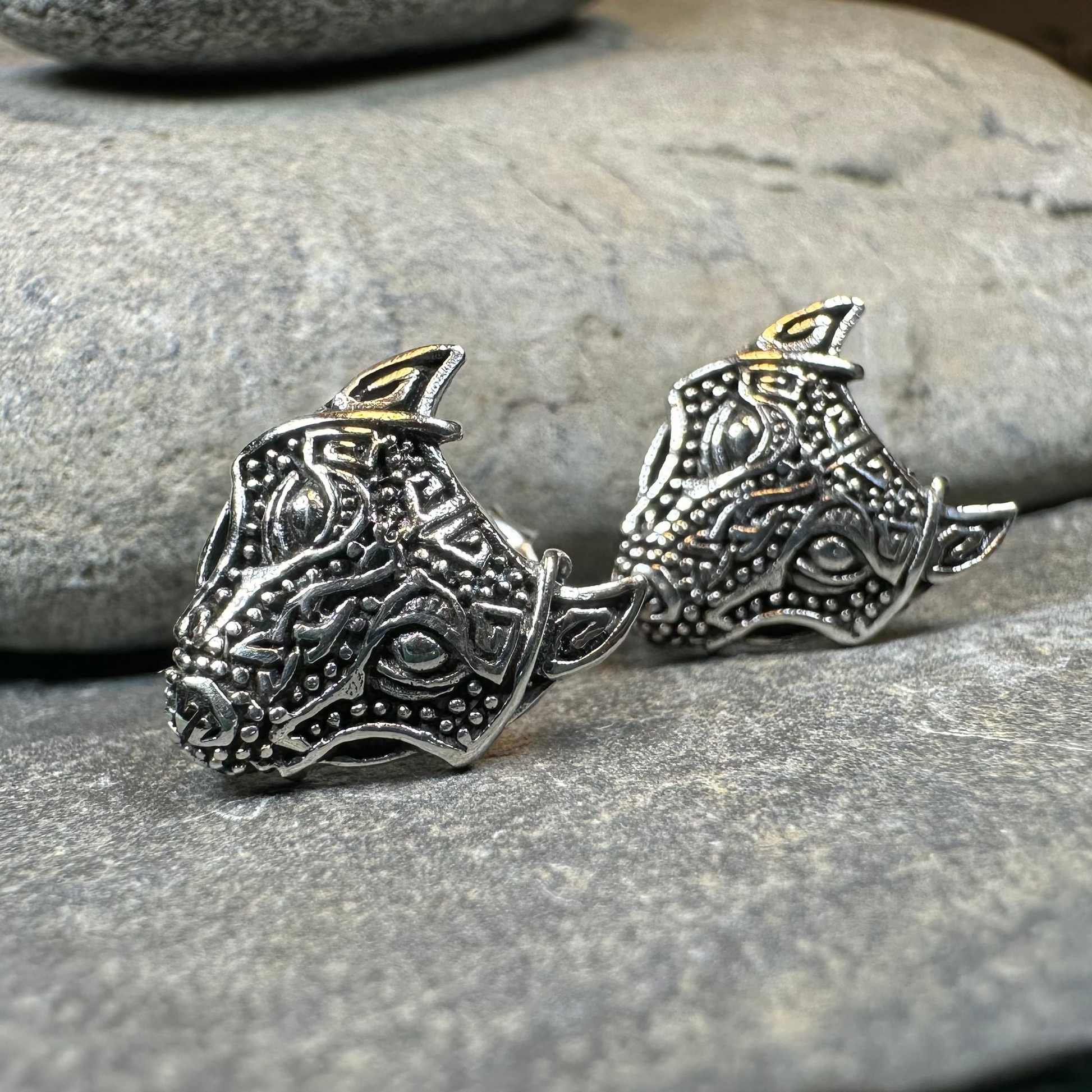 Wolf Spirit Earrings — view 4