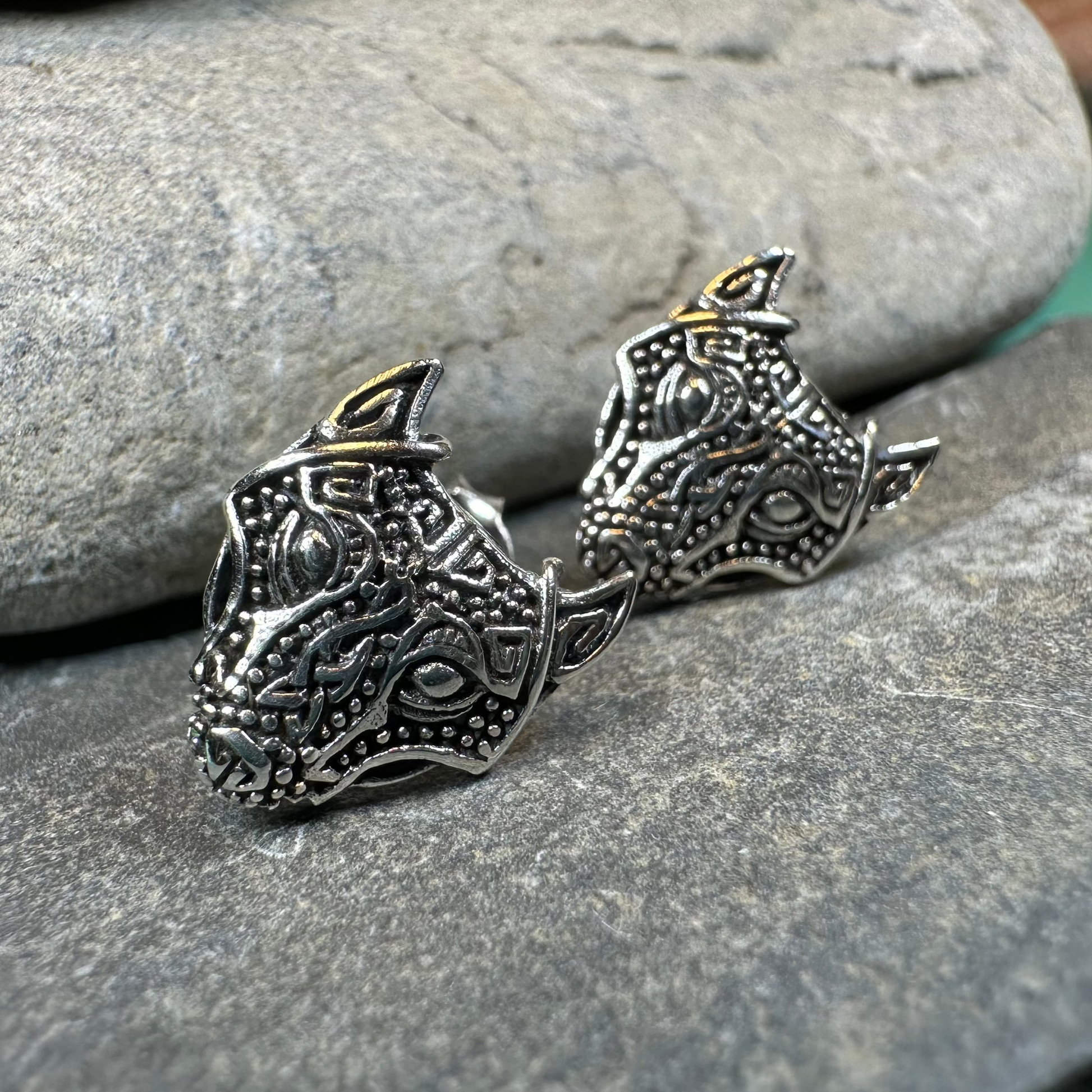 Wolf Spirit Earrings — view 8