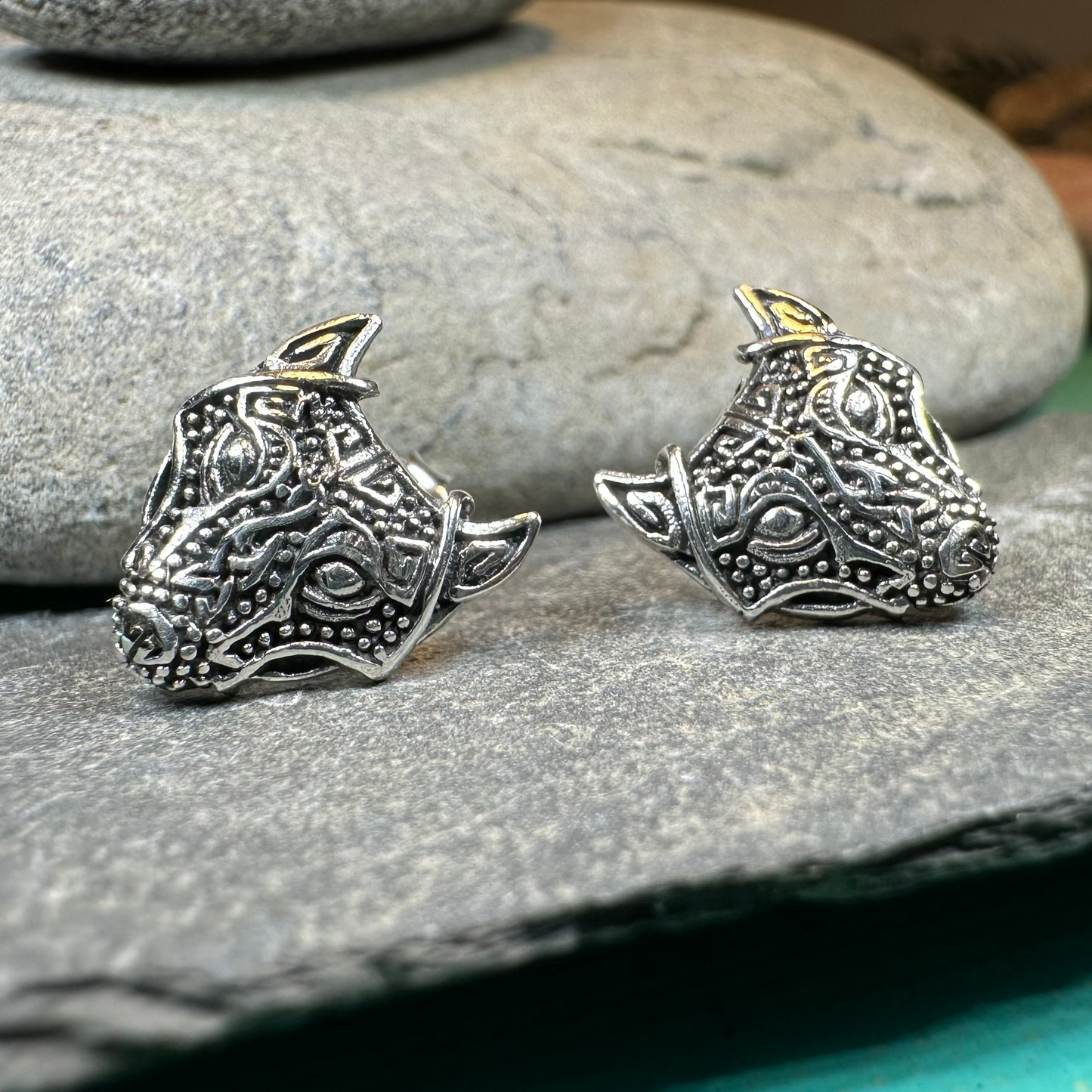 Wolf Spirit Earrings — view 2
