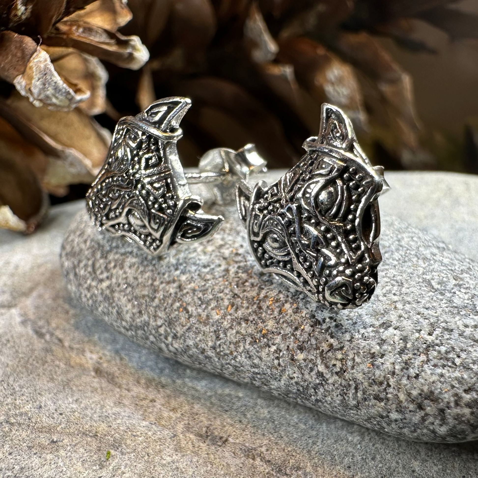 Wolf Spirit Earrings — view 6
