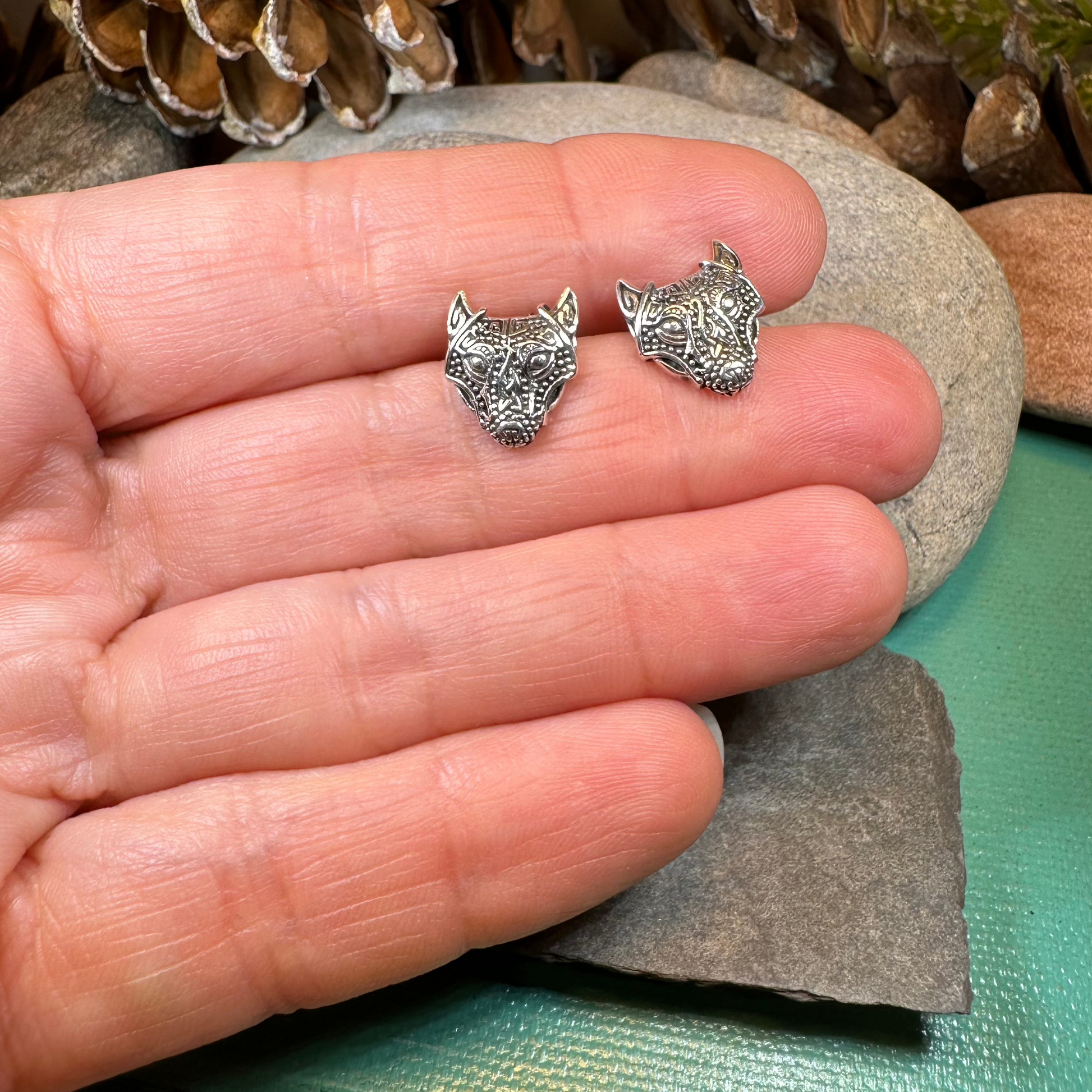 Wolf Spirit Earrings — view 5