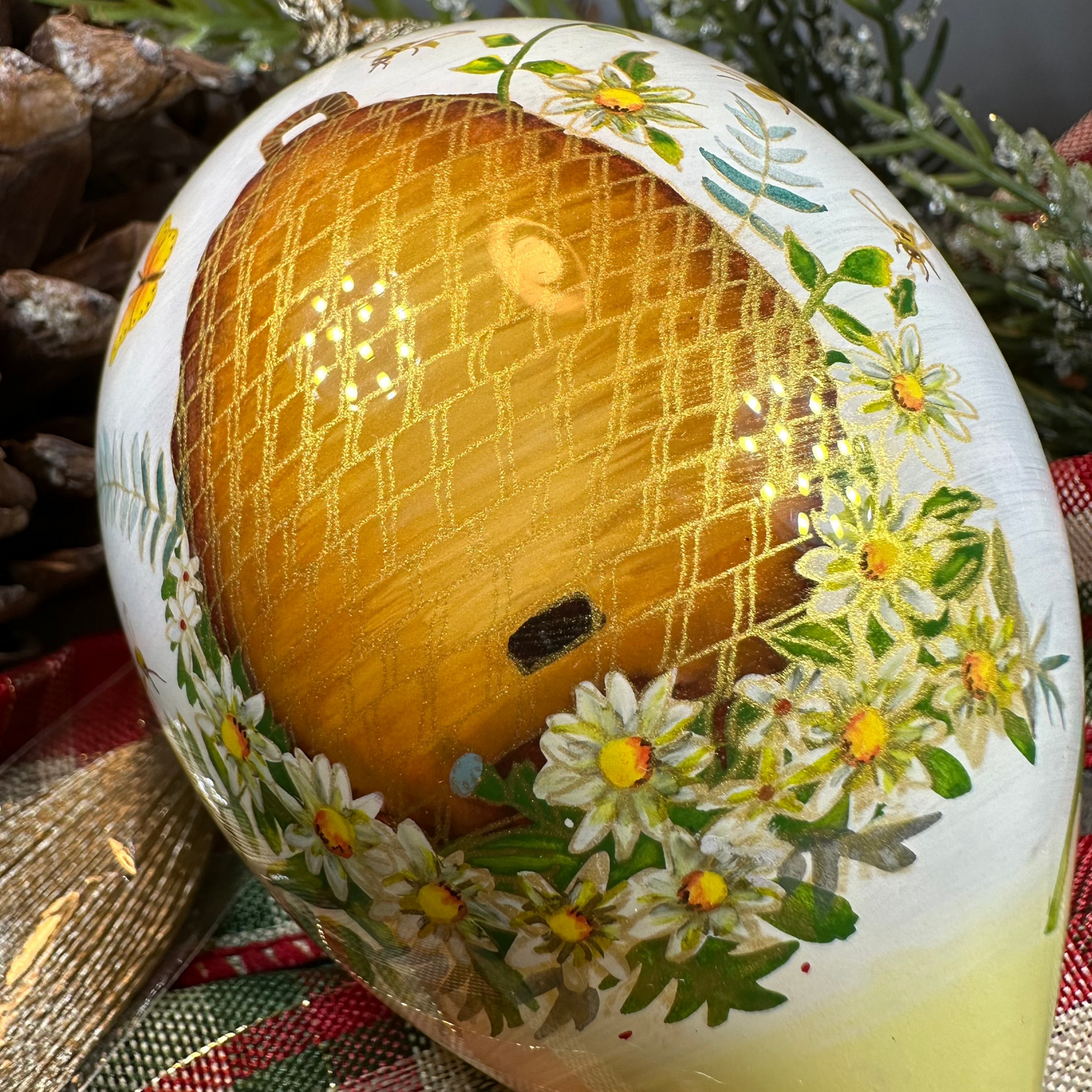 Home Sweet Home Beehive Ornament — view 7