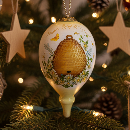 Home Sweet Home Beehive Ornament