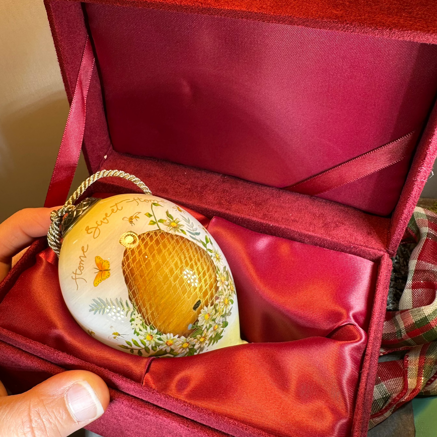 Home Sweet Home Beehive Ornament — view 4