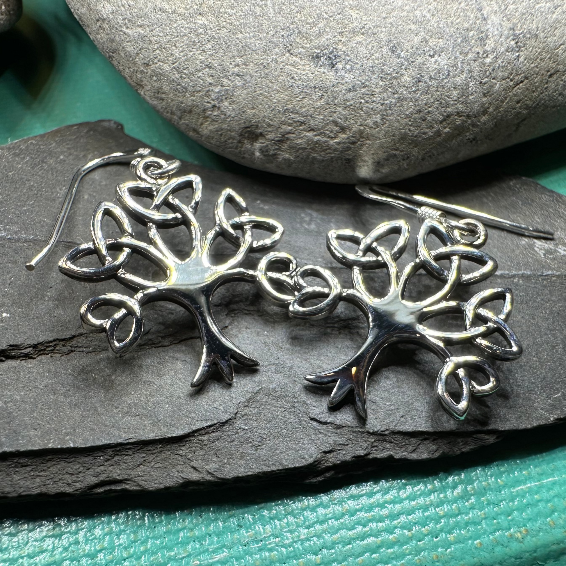 Ceridwen Tree of Life Earrings — view 5