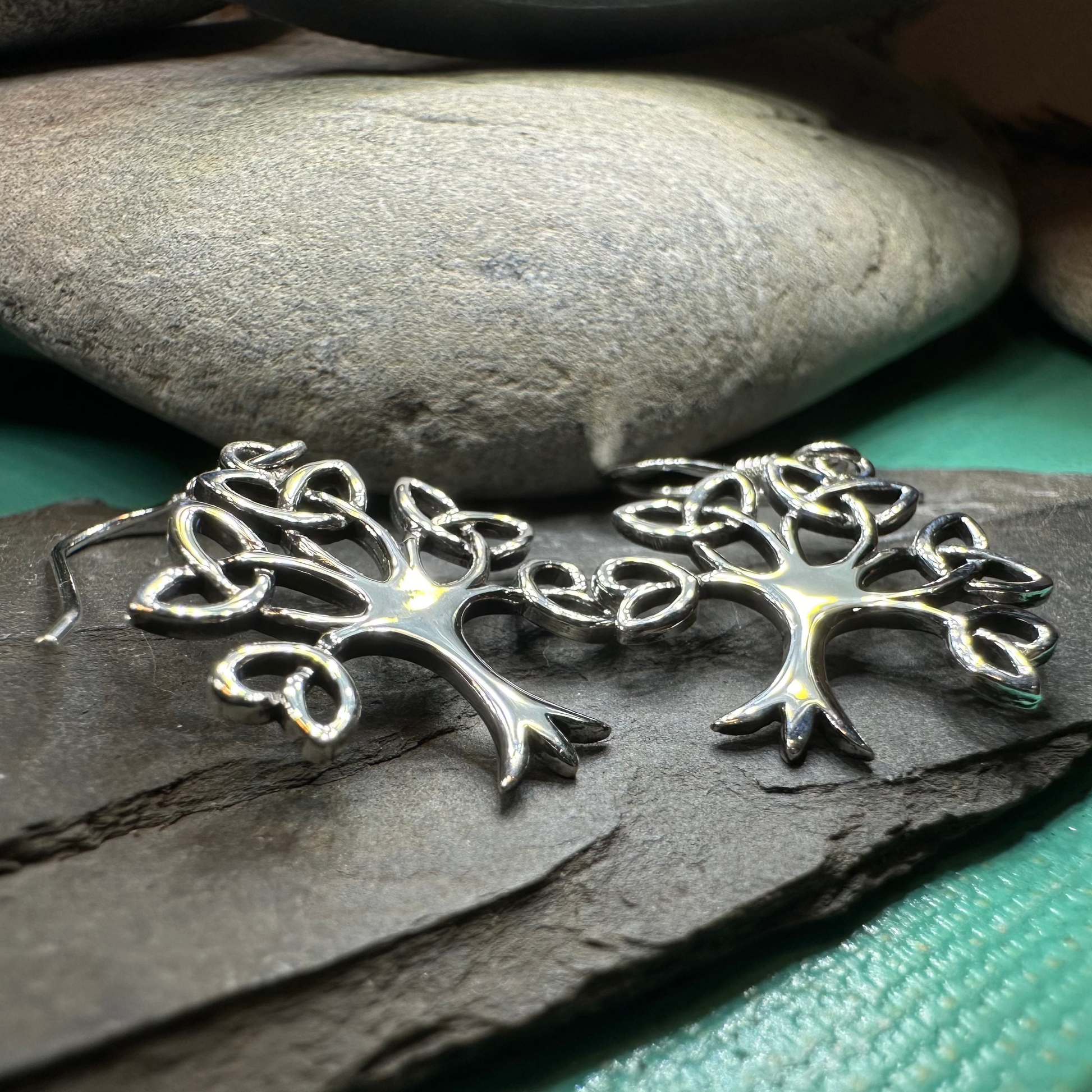 Ceridwen Tree of Life Earrings — view 2