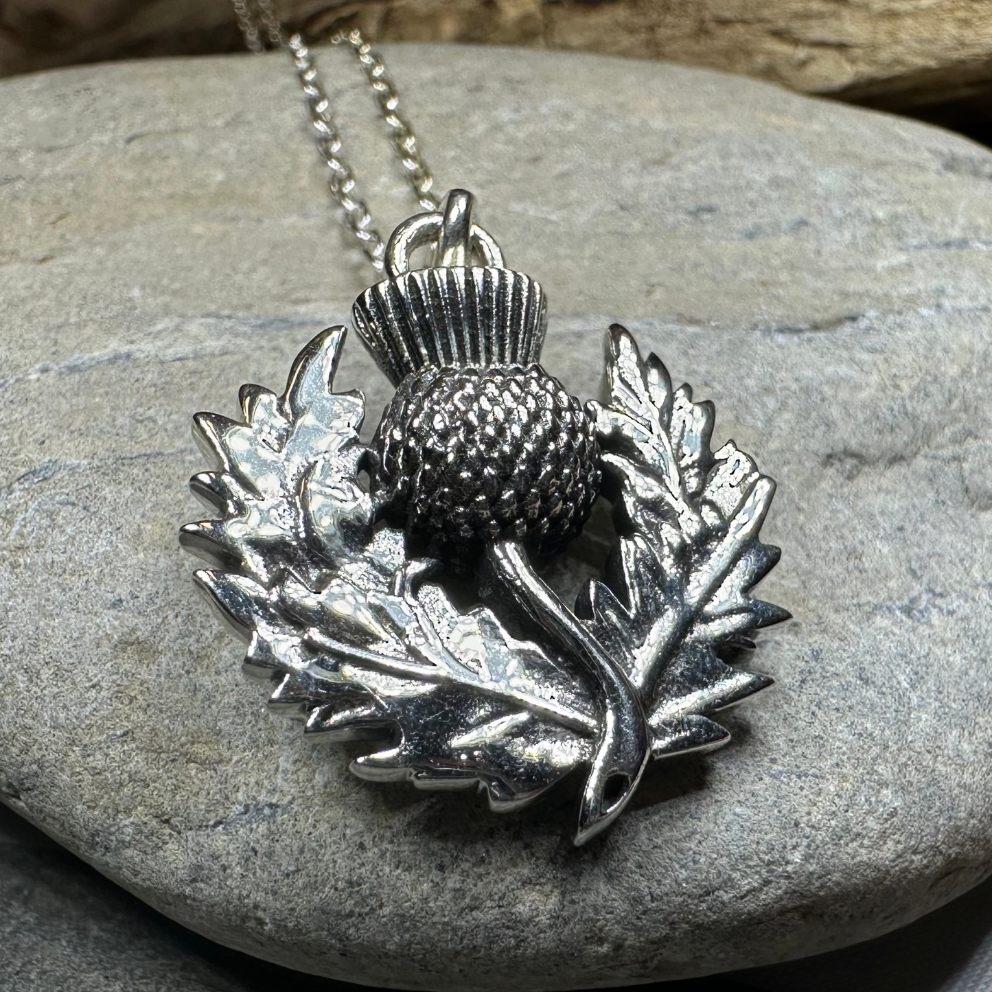 Alba Thistle Necklace — view 6