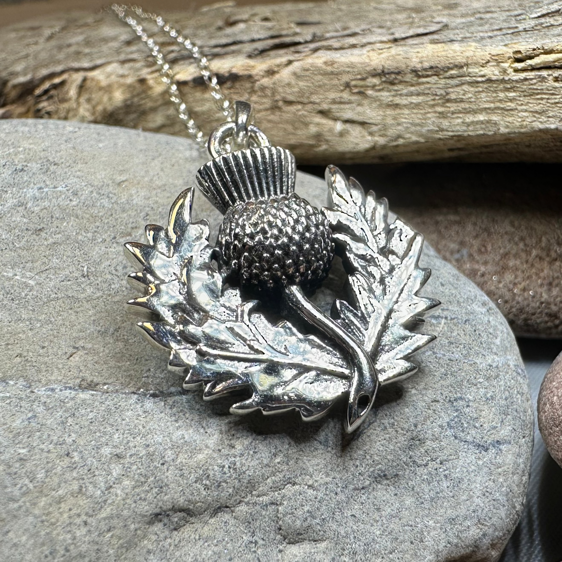 Alba Thistle Necklace — view 8