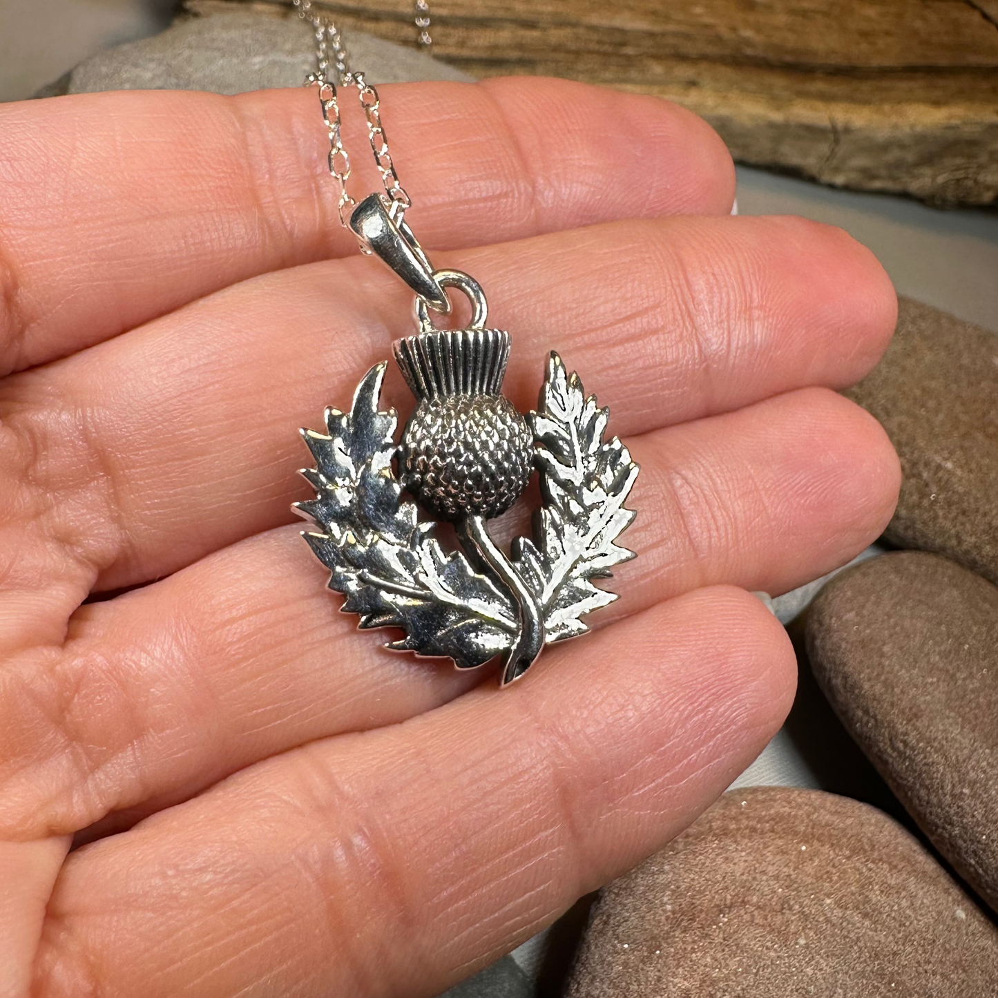 Alba Thistle Necklace — view 5