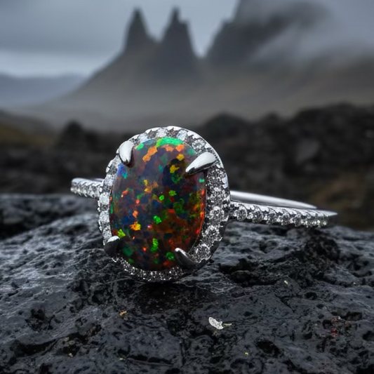 Tamara Opal Engagement Ring for Women
