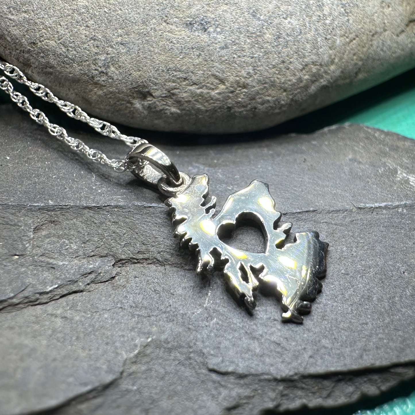 Scotland Map Necklace — view 10