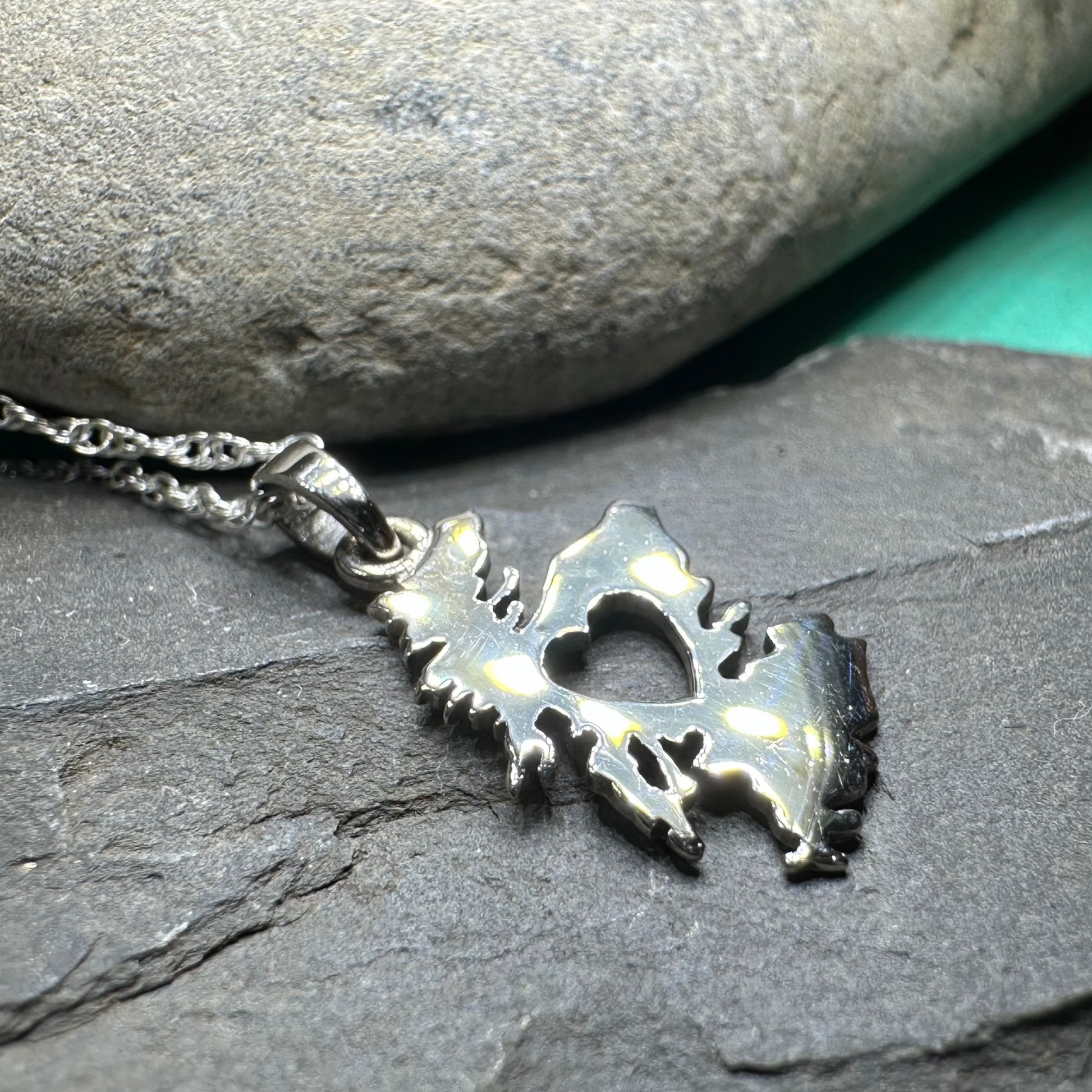 Scotland Map Necklace — view 7