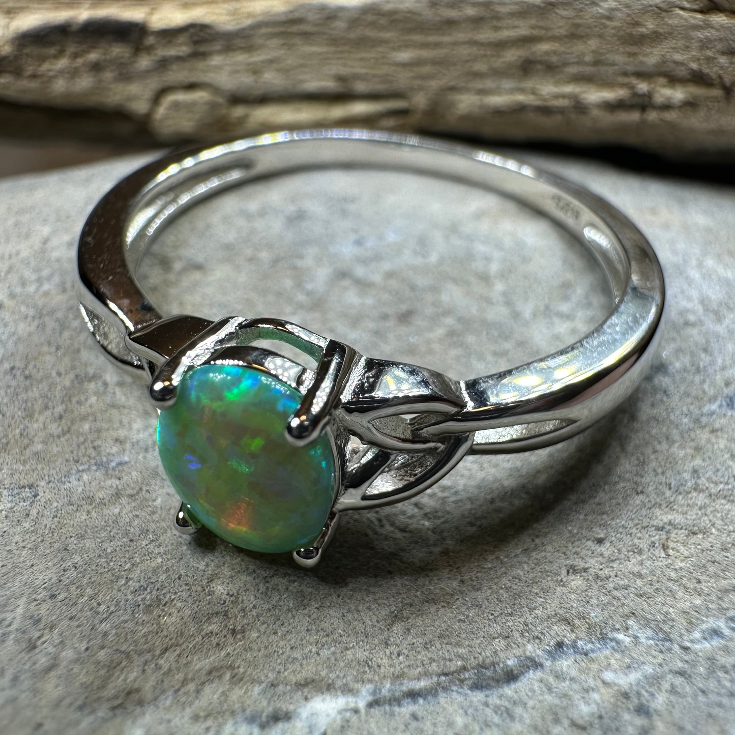 Irish Rain Celtic Ring — view 9