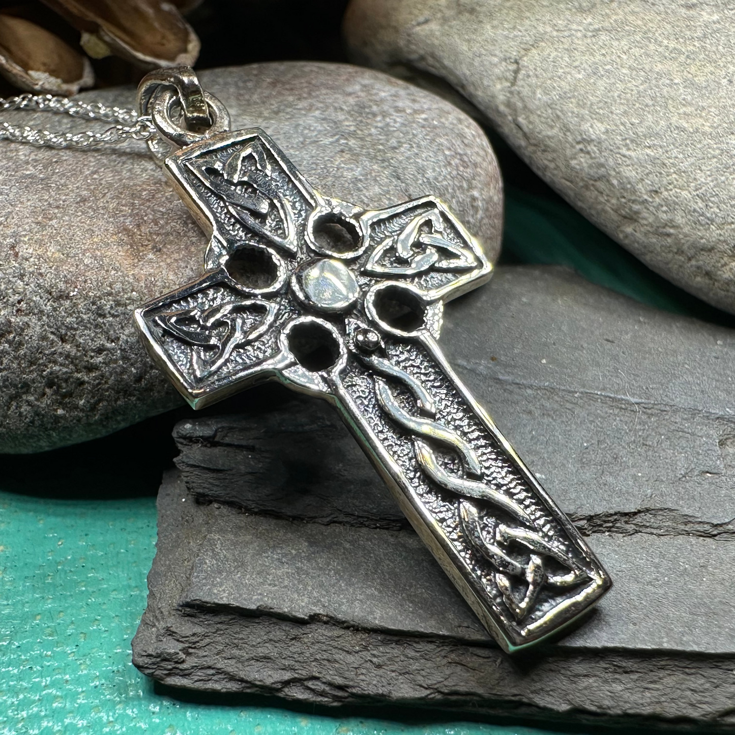 Liam Celtic Cross Necklace