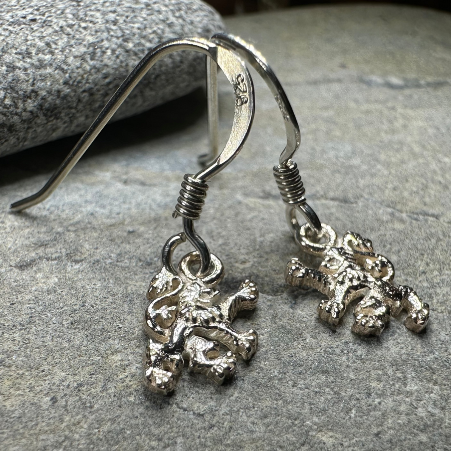 Petite Scotland Lion Earrings