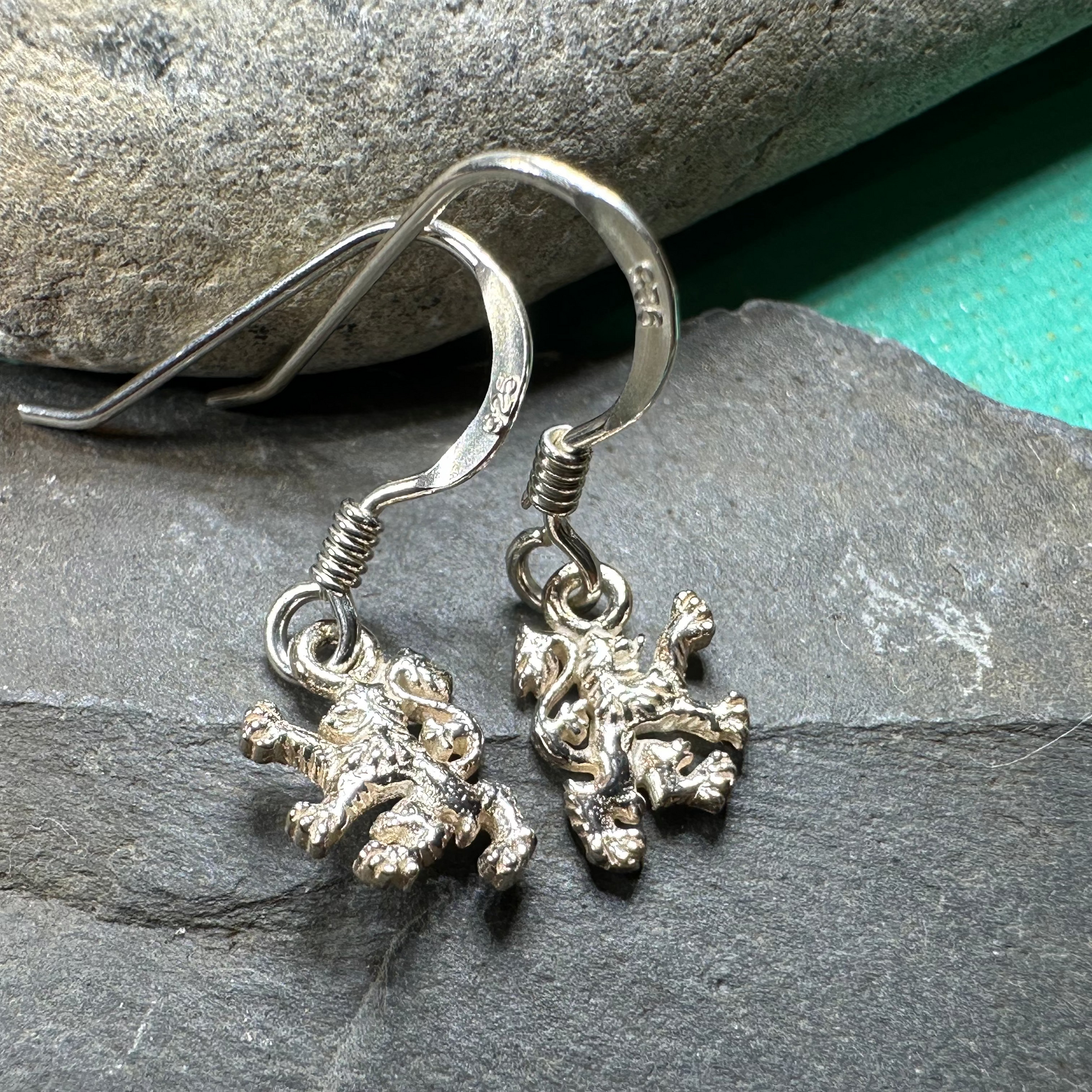 Petite Scotland Lion Earrings — view 4