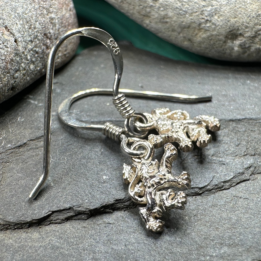 Petite Scotland Lion Earrings