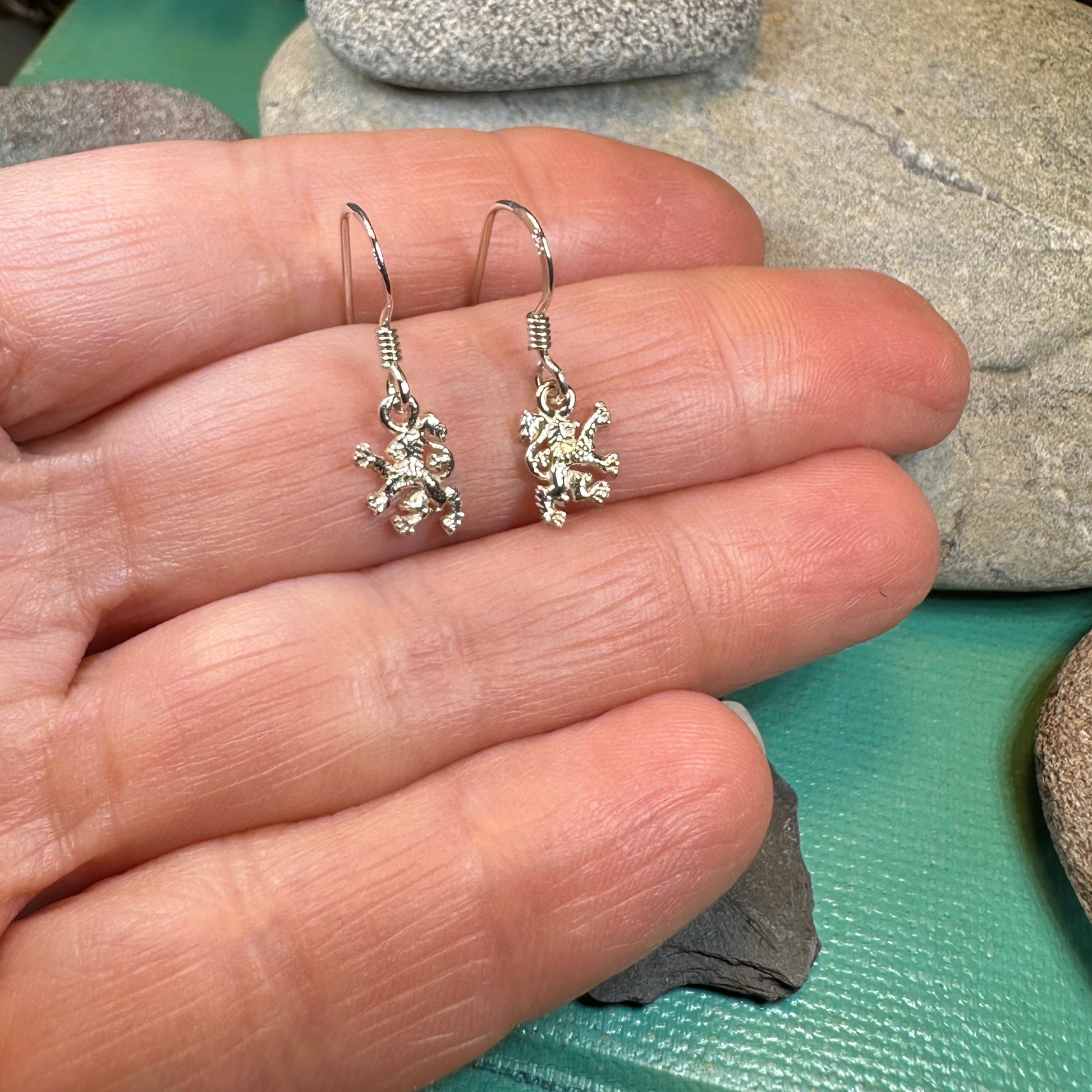 Petite Scotland Lion Earrings — view 5