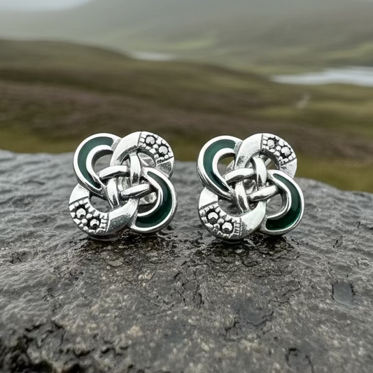Lark Dara Knot Stud Earrings