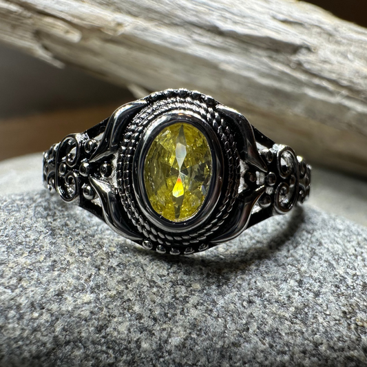 Romantic Celtic Knot Ring in Sterling Silver — view 5