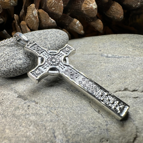 Load image into Gallery viewer, Saint John's Celtic Cross Necklace
