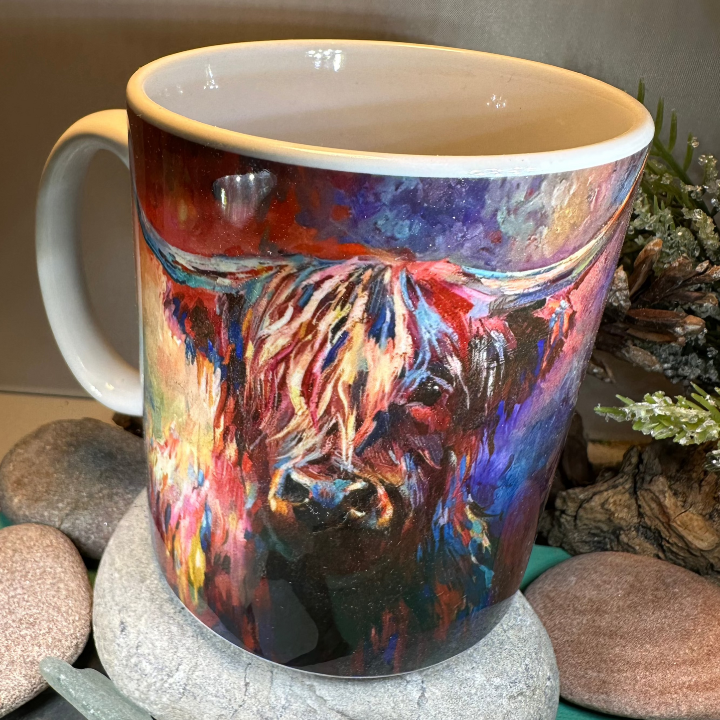 Sue Gardner Scottish Highland Cow Mug