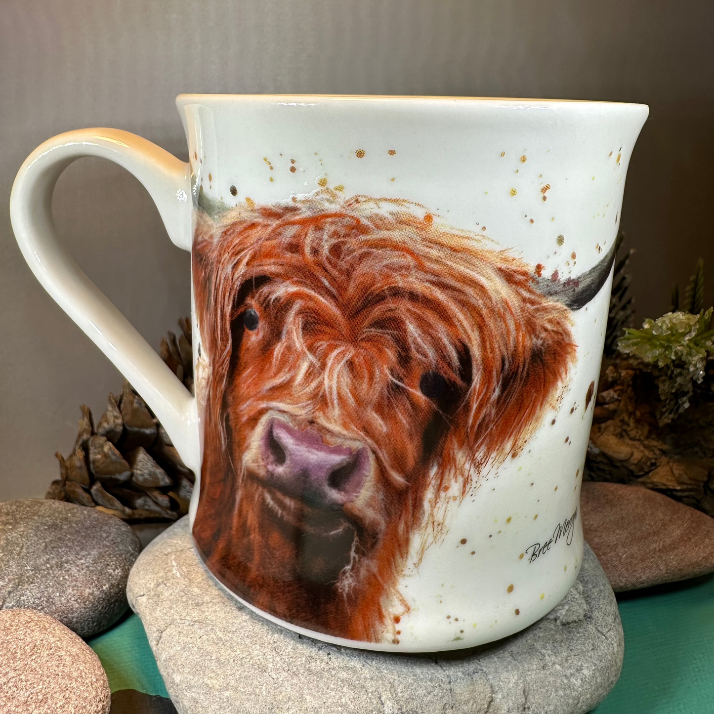Bree Merryn Scottish Highland Cow Mug