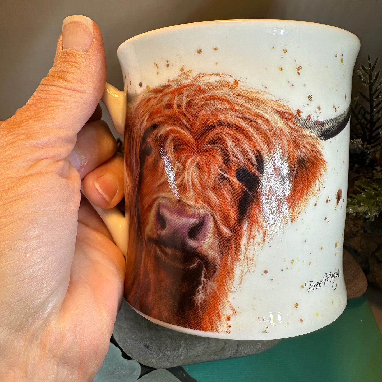 Bree Merryn Scottish Highland Cow Mug